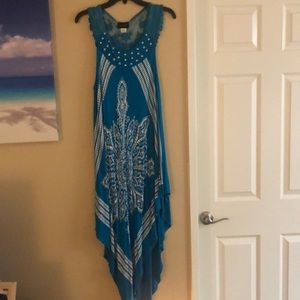 Beautiful Asymmetrical Hem Dress